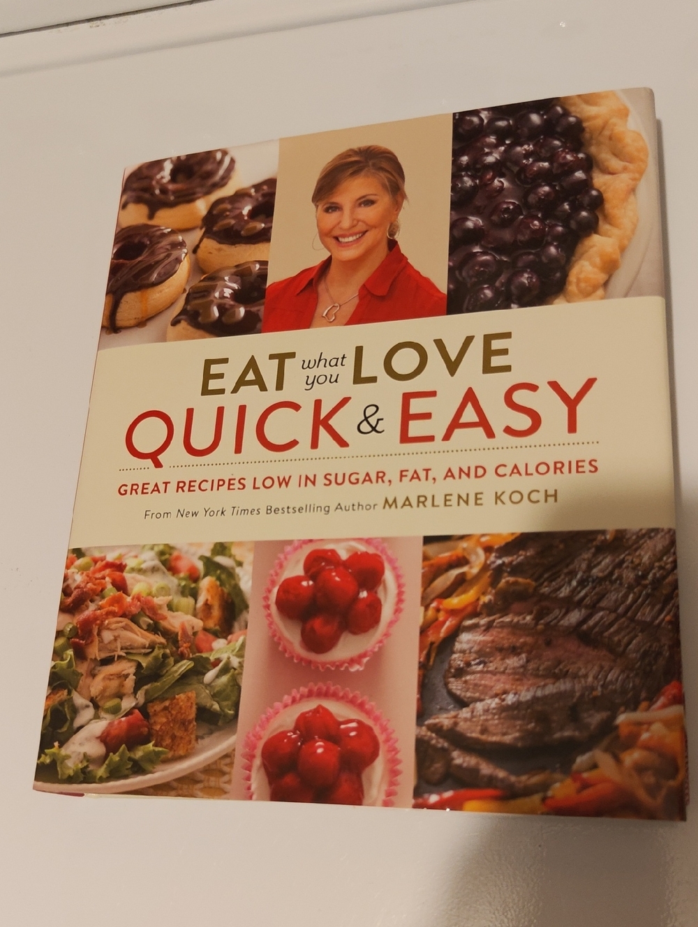 Eat What You Love Quick & Easy - White/Cream Cover